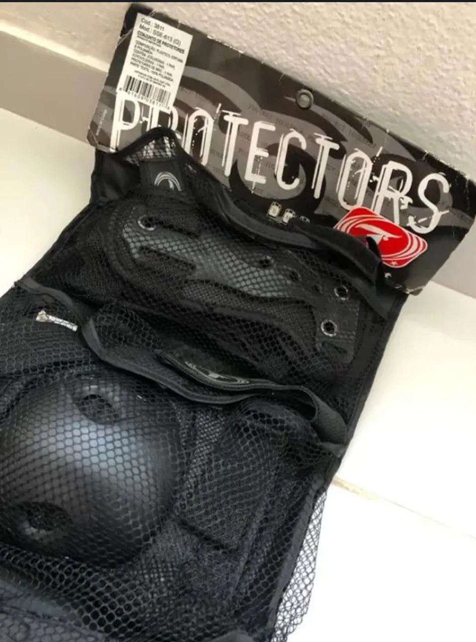 Kit de Proteção G para Esportes - Joelheiras e Cotoveleiras