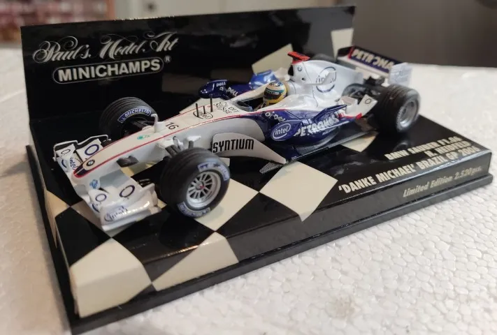 Bmw Sauber F1.07 N. Heidfeld 2007 Minichamps 1/43 - Hobbies e