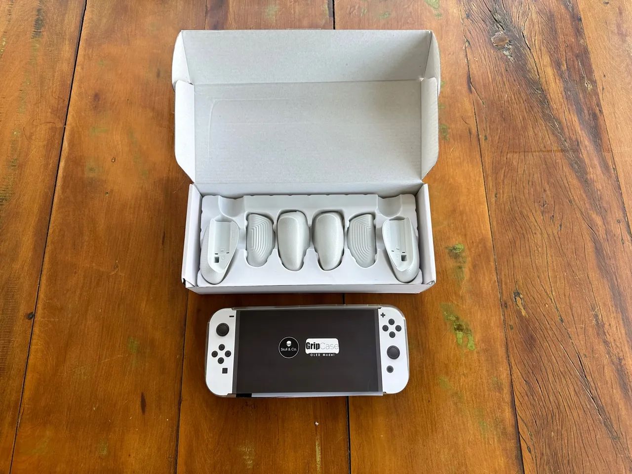 Capinha GripCase Silicone para Nintendo Switch OLED - Foto 2