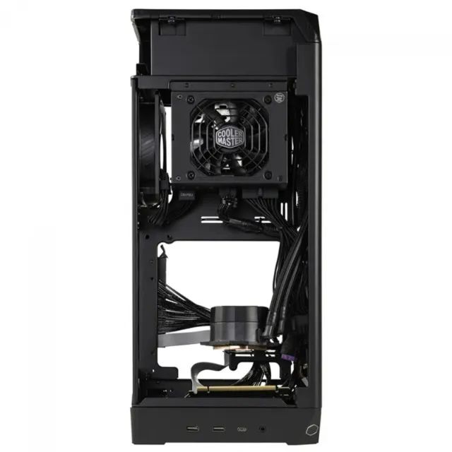 [NOVO] Gabinete Mini Itx Cooler Master Ncore 100 Max BRONZE - Foto 2