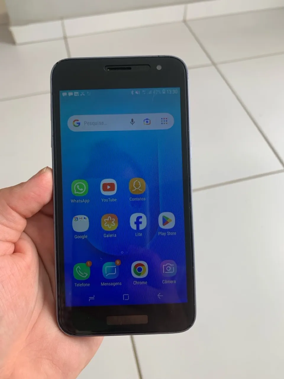 Vendo j2 core, algumas marcas de uso, tudo funcionando perfeitamente.