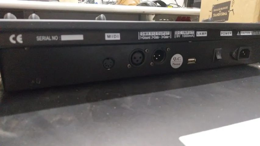 Mesa Controladora de iluminação inteligente DMX-384B - Foto 3