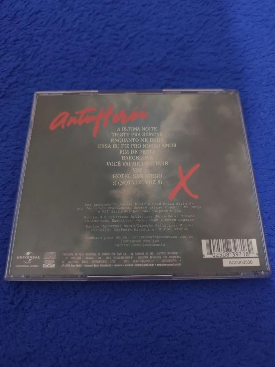 Jão - Anti-Herói (2019) - CD - Foto 2