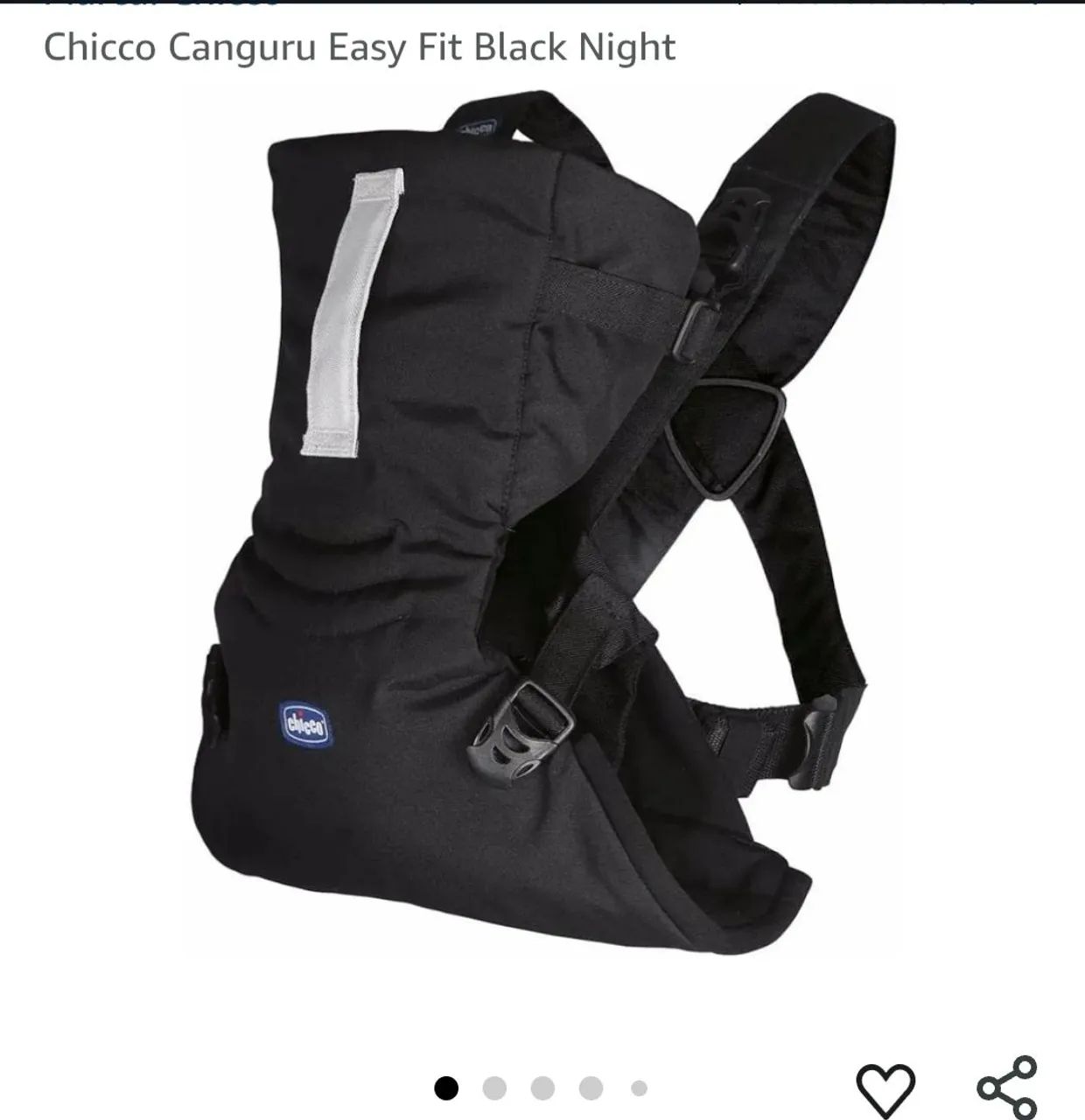 Canguru Chicco Easy Fit Black Night