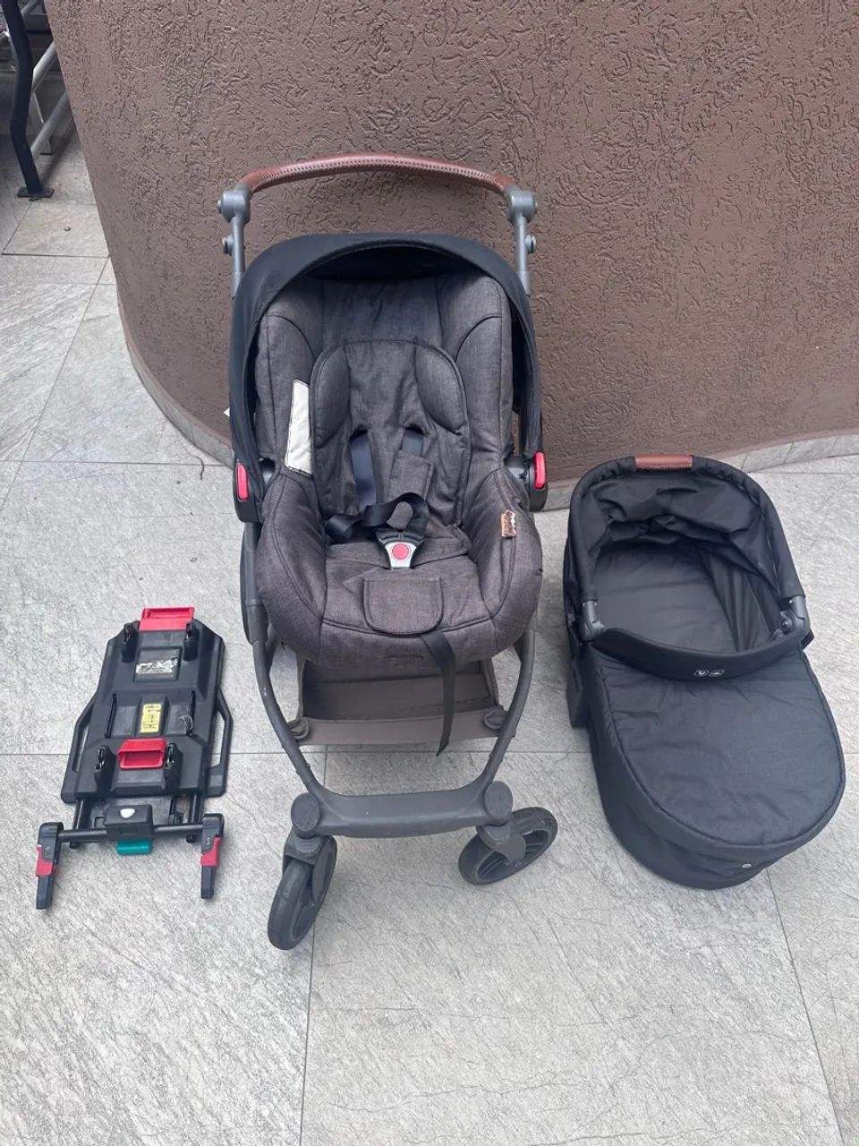Bebê Conforto, Moisés, bolsa e Base para carro. - Foto 4