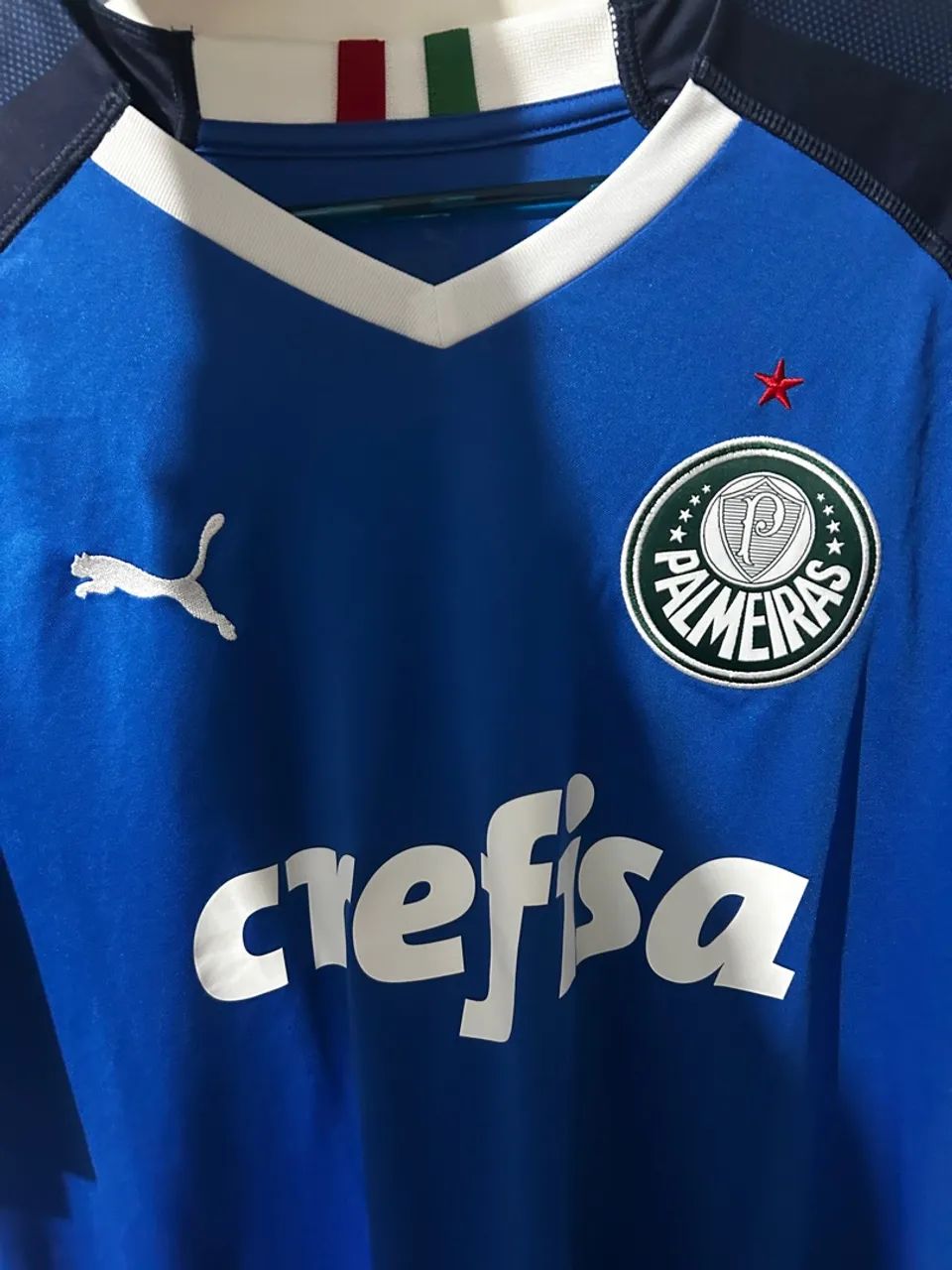 Camisa de Goleiro Palmeiras I 19/20 s/n° - Puma Masculina - Marinho - Foto 3