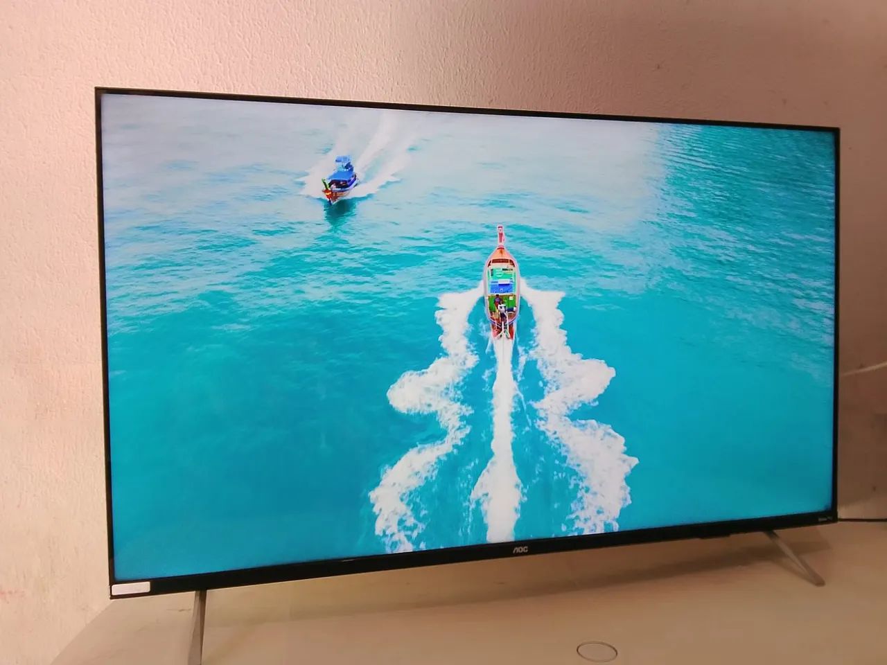 Smart Aoc Roku Tv Telão 50 Polegadas 4K