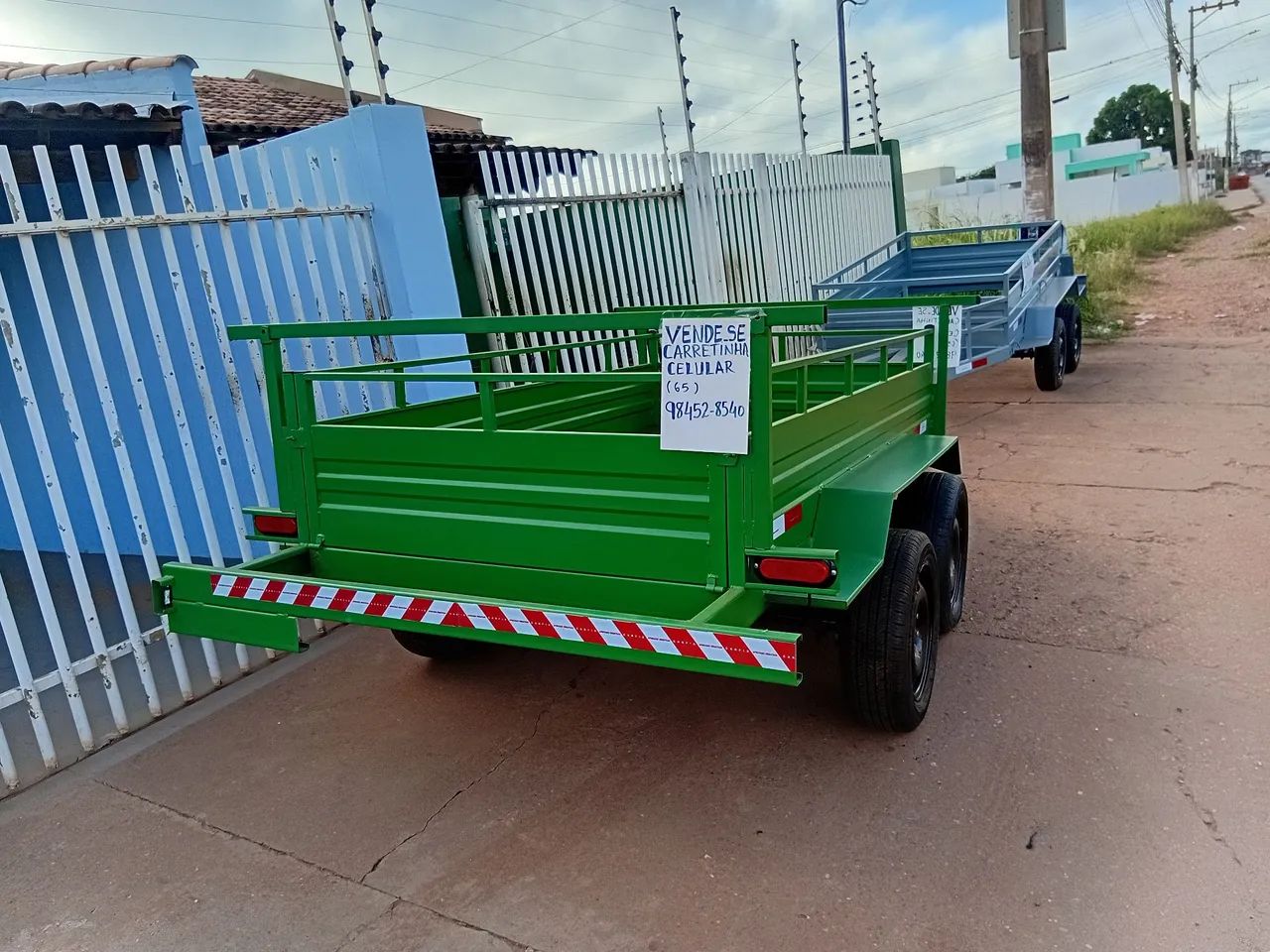 Carretinha trucada - pronta entrega - EMPLACAMENTO GRATIS - Foto 2
