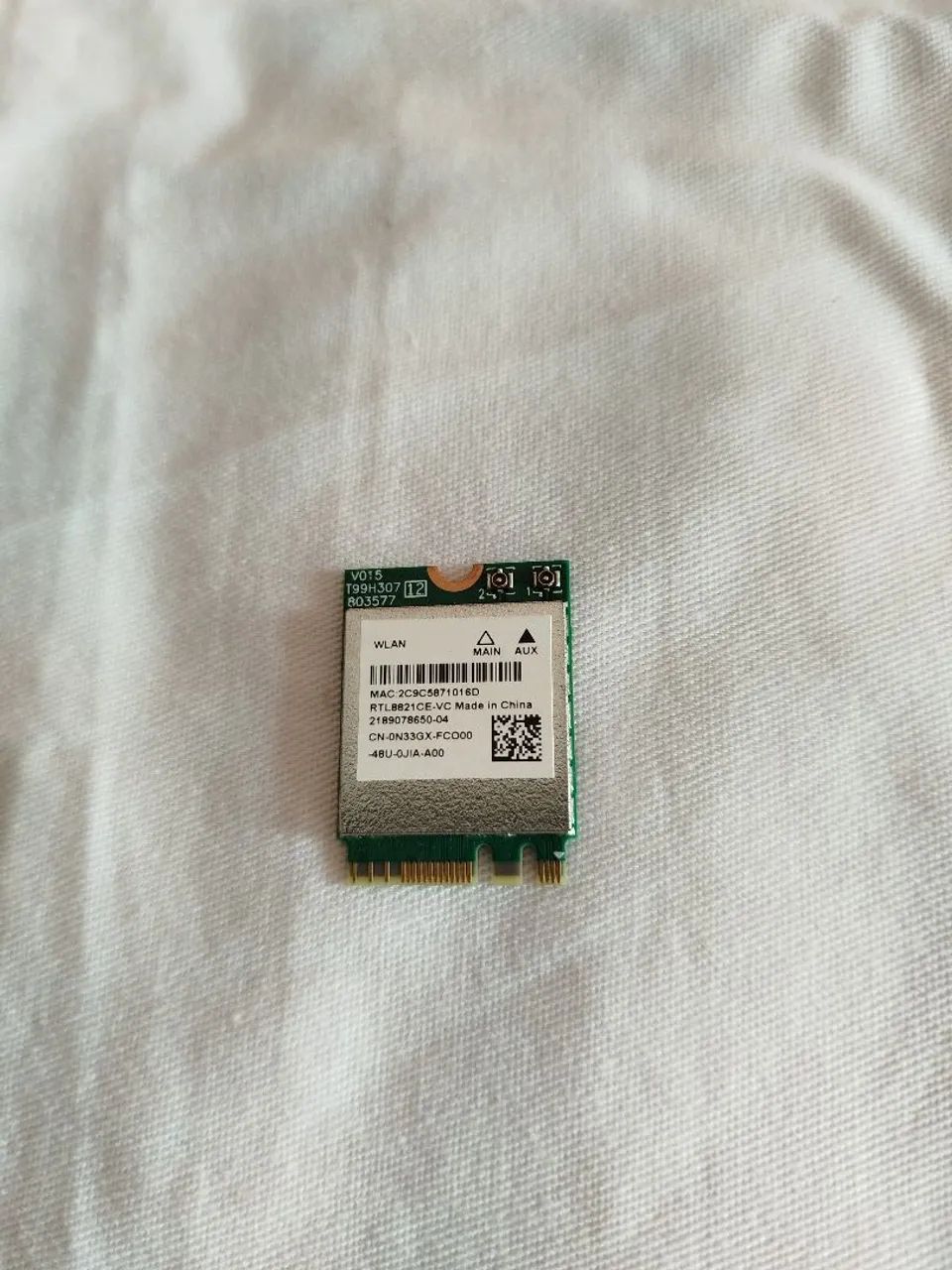 Placa de Wi-Fi do Notebook Dell Inspiron 15 3520 Original  - Foto 3