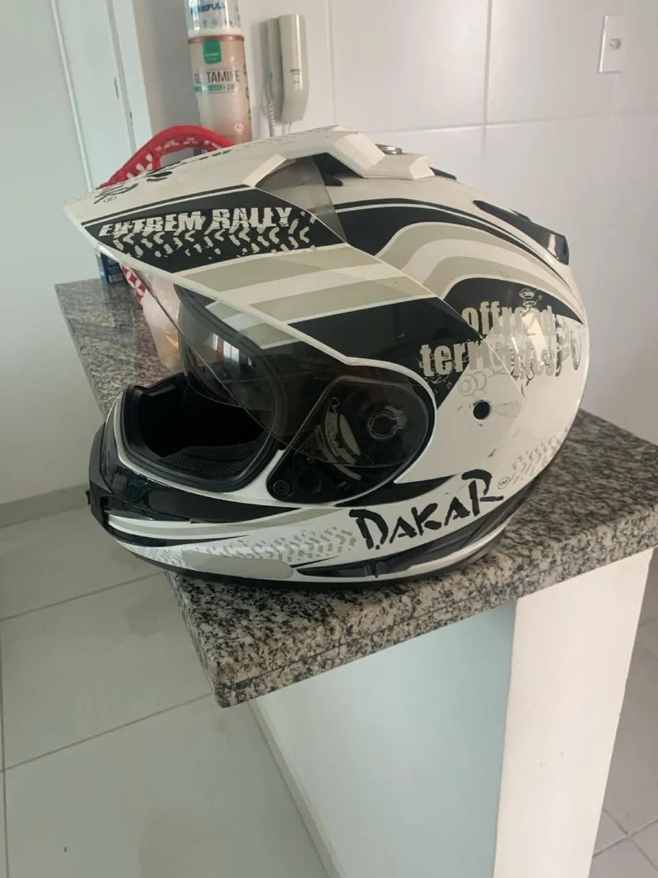 Capacete Dakar Off Road - Foto 3