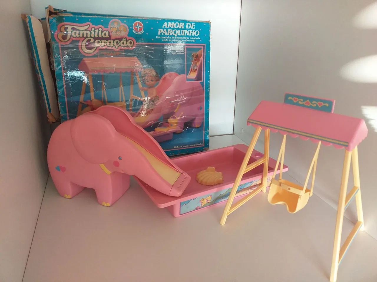 Barbie Amor de Parquinho família coração Estrela 
