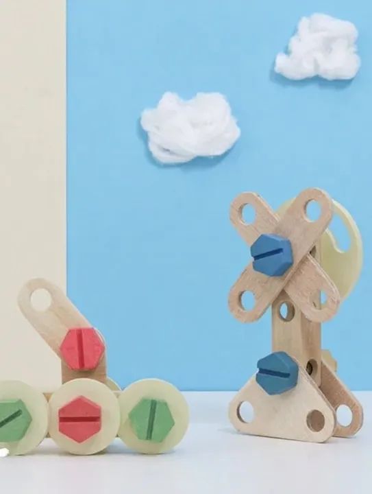 Kit ferramentas - brinquedo de madeira lume