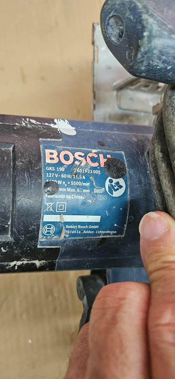 Serra Circular Bosch GKS 190 Professional - Foto 2