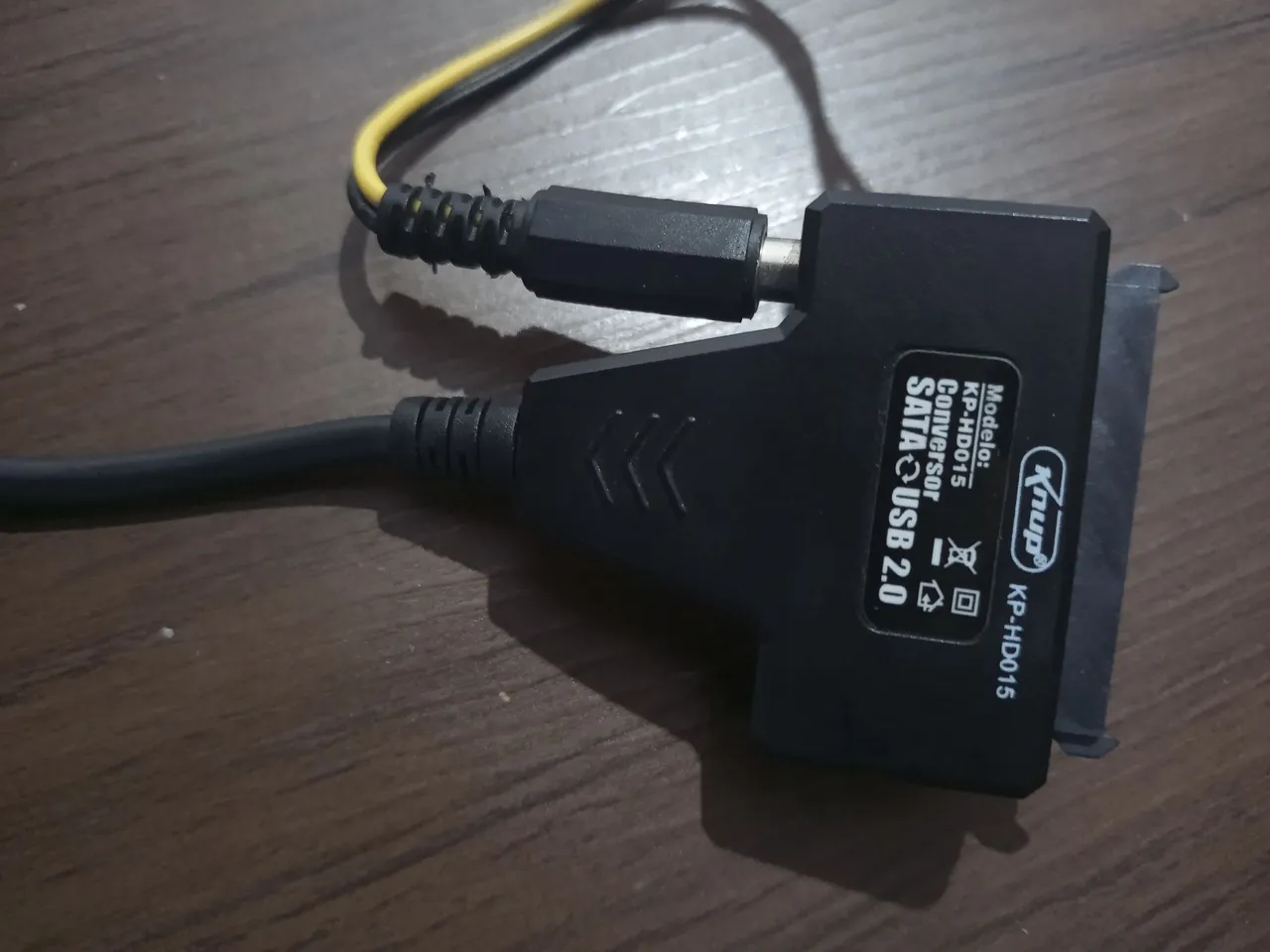 Adaptador Conversor SATA para USB 2.0 - Knup KP-HD015