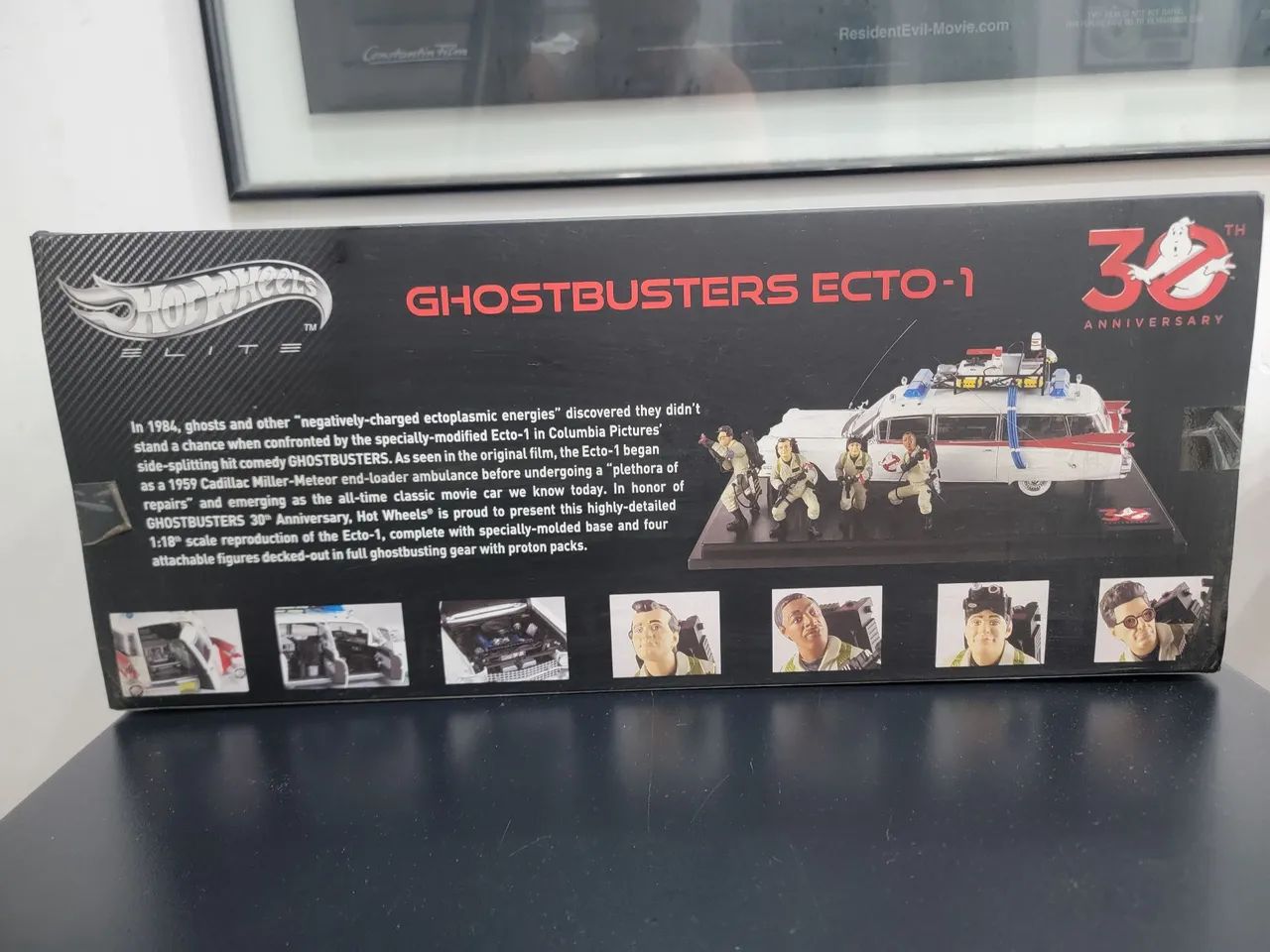 Ghostbusters 30Th Anniversary - Hotwheels Elite 1/18 Ecto-1