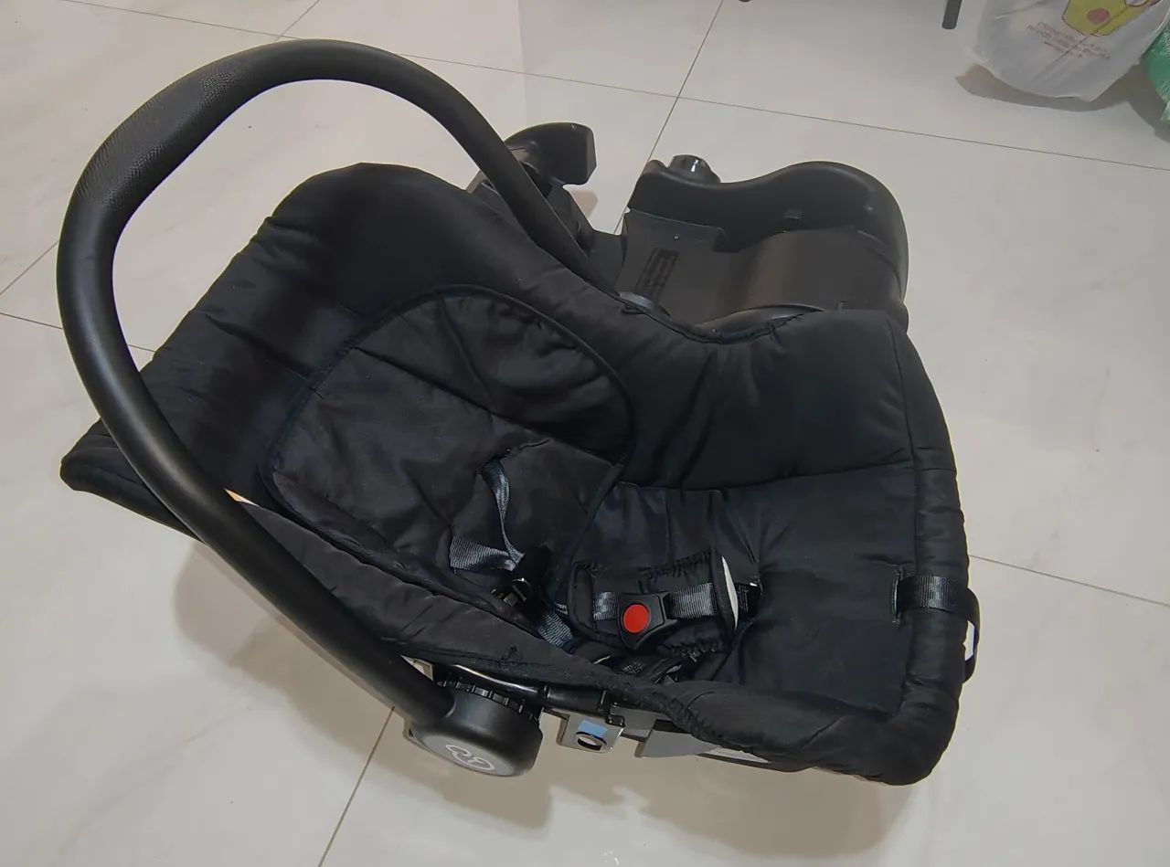 Bebê conforto Galzerano + base, novíssimo  - Foto 4