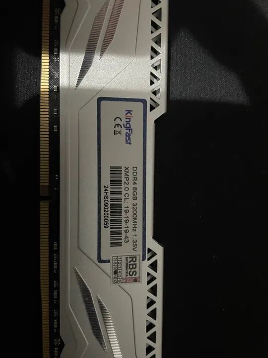 Memória ram 8g 3200mhz nova - Foto 3