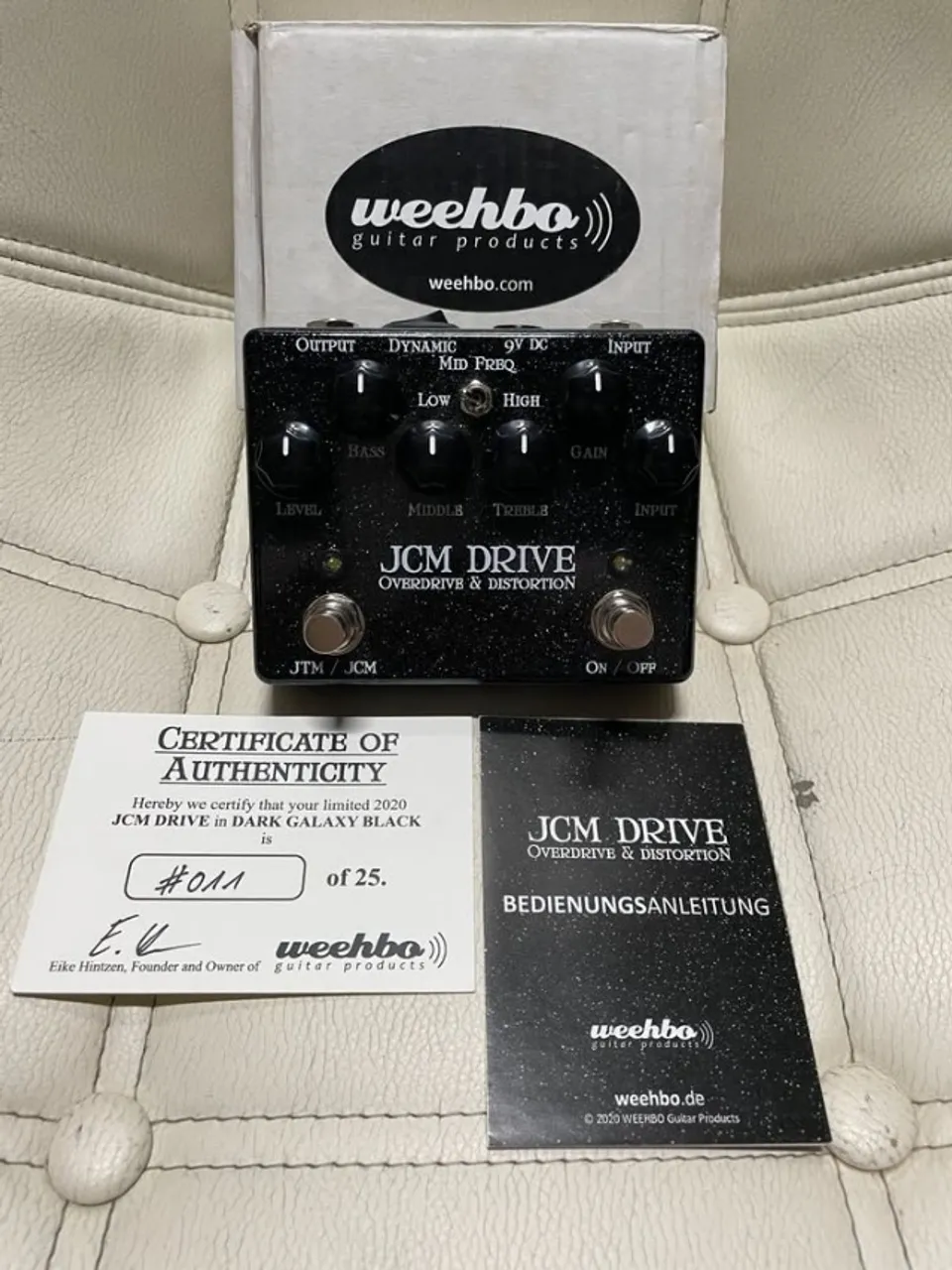 Pedal Weehbo DUMBLEDORE - Sweet Dual Channel Overdrive - Zerado