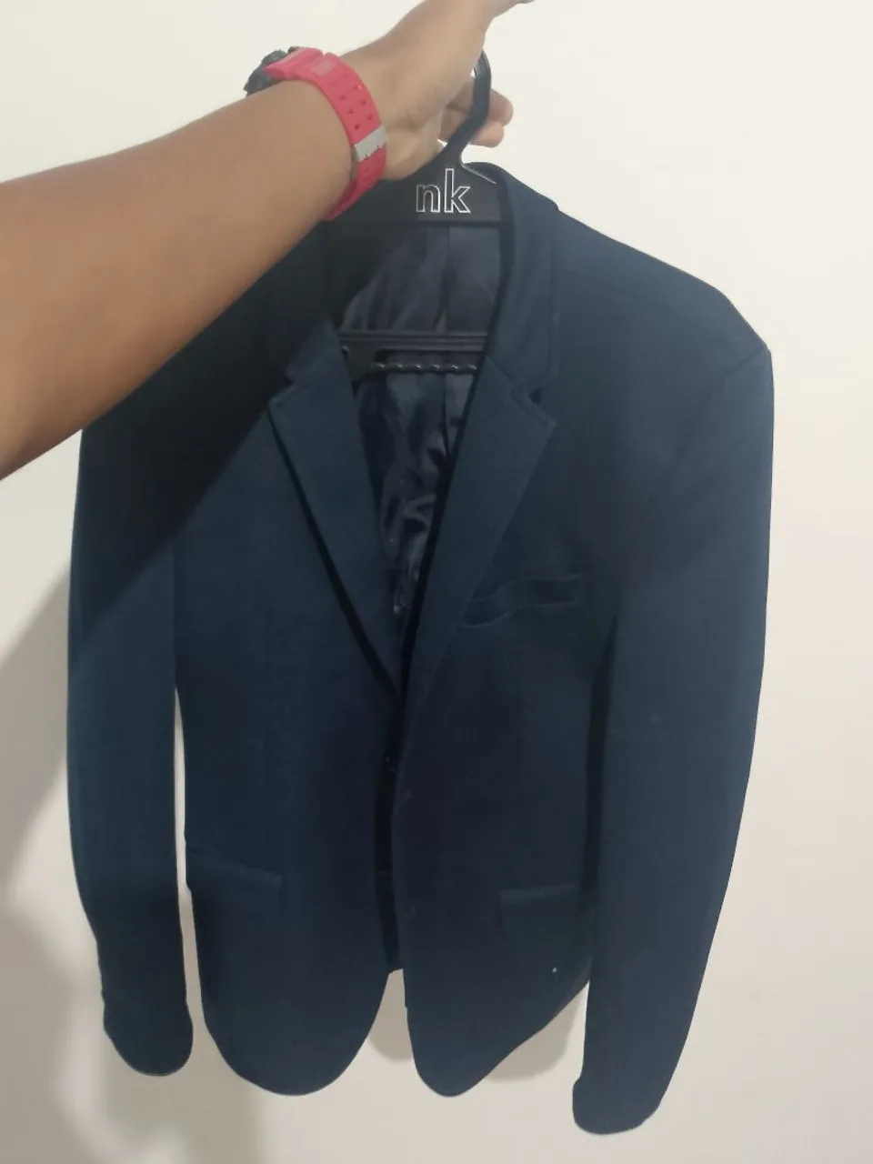 Blazer Masculino Azul Escuro Linea ouro 