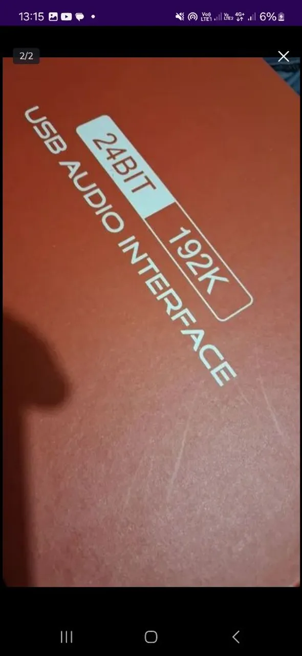 Interface de Áudio USB 24bit 192K AMIXS