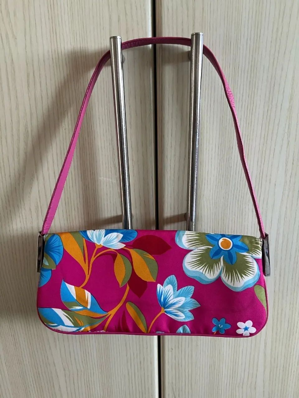 Bolsa de Ombro - Flor - Foto 2