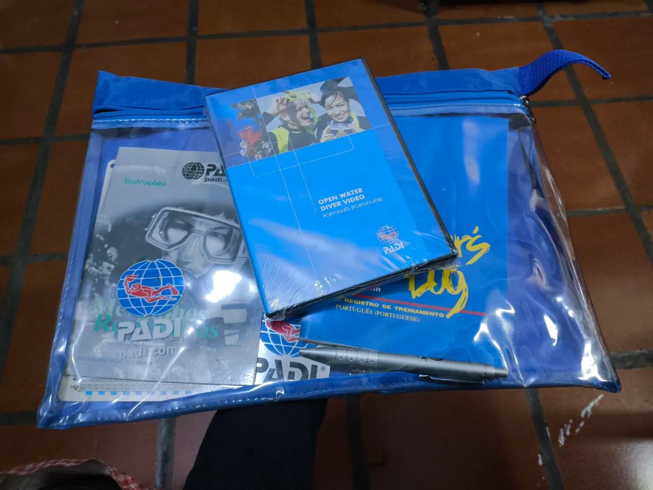 Material de Curso de Mergulho PADI
