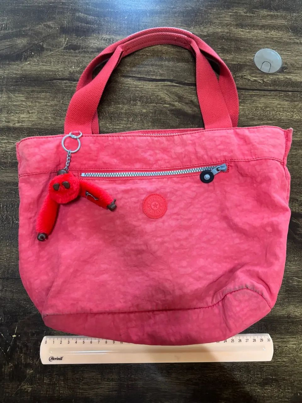 Bolsa Kipling Vermelha