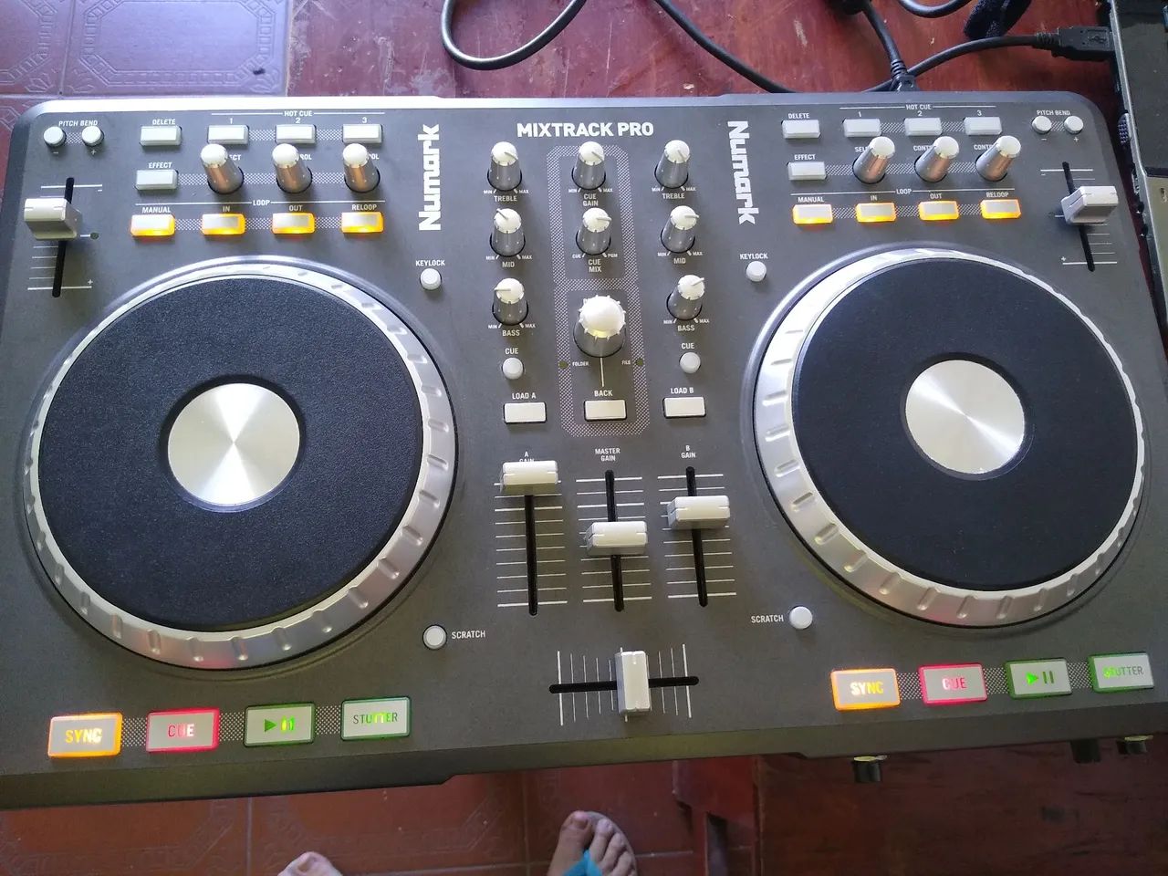 controladora numark pro 2