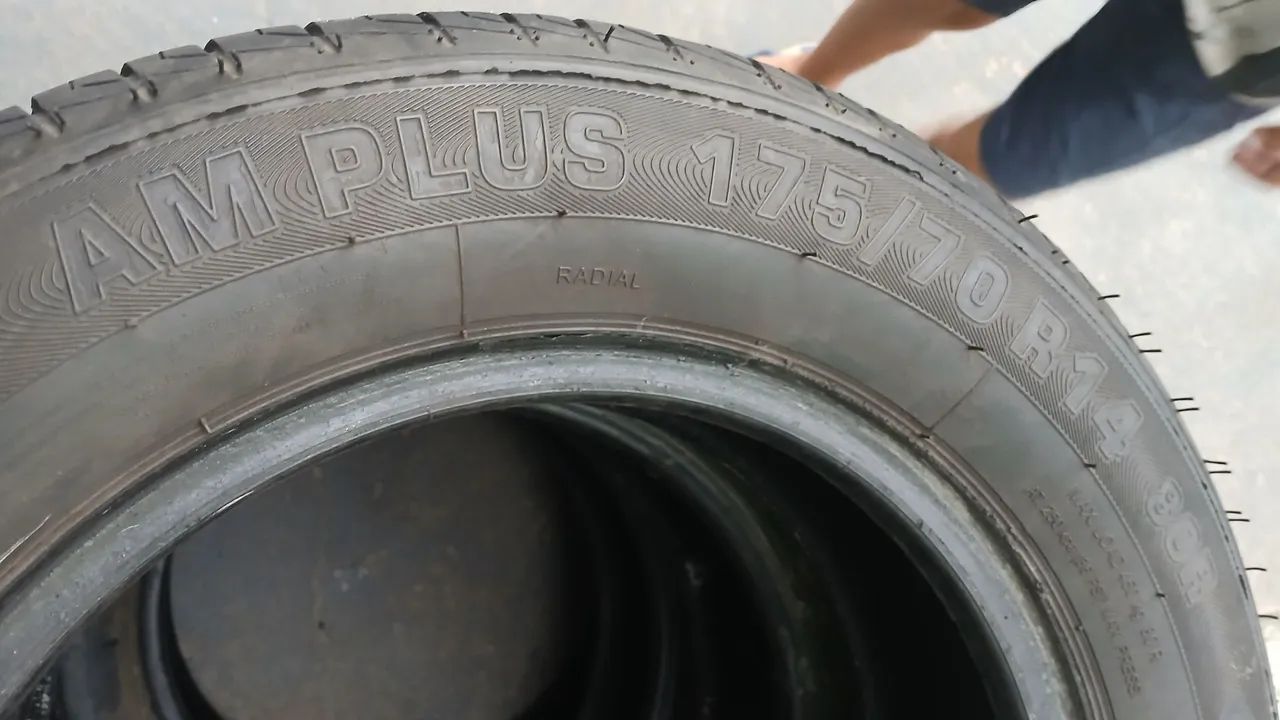 PNEUS 175 70 14 85% DE BORRACHA  - Foto 5