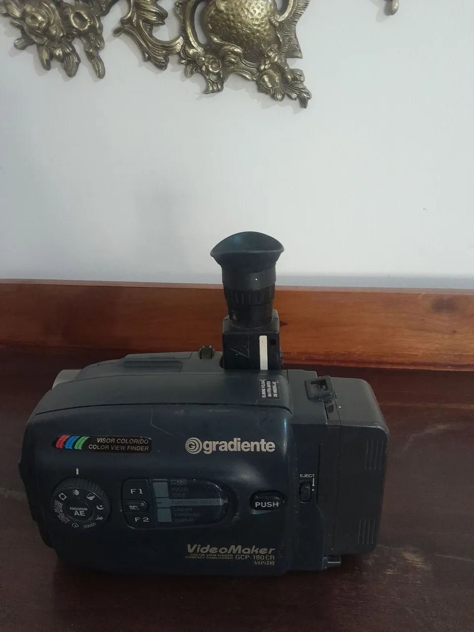 Câmera de Vídeo Gradiente VideoMaker GCP-180CR antiga envio para todo o Brasil  - Foto 4