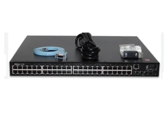 Switch Dell N1548p Poe+ 48 Portas 10/100/1000 + 4SFP 10G 