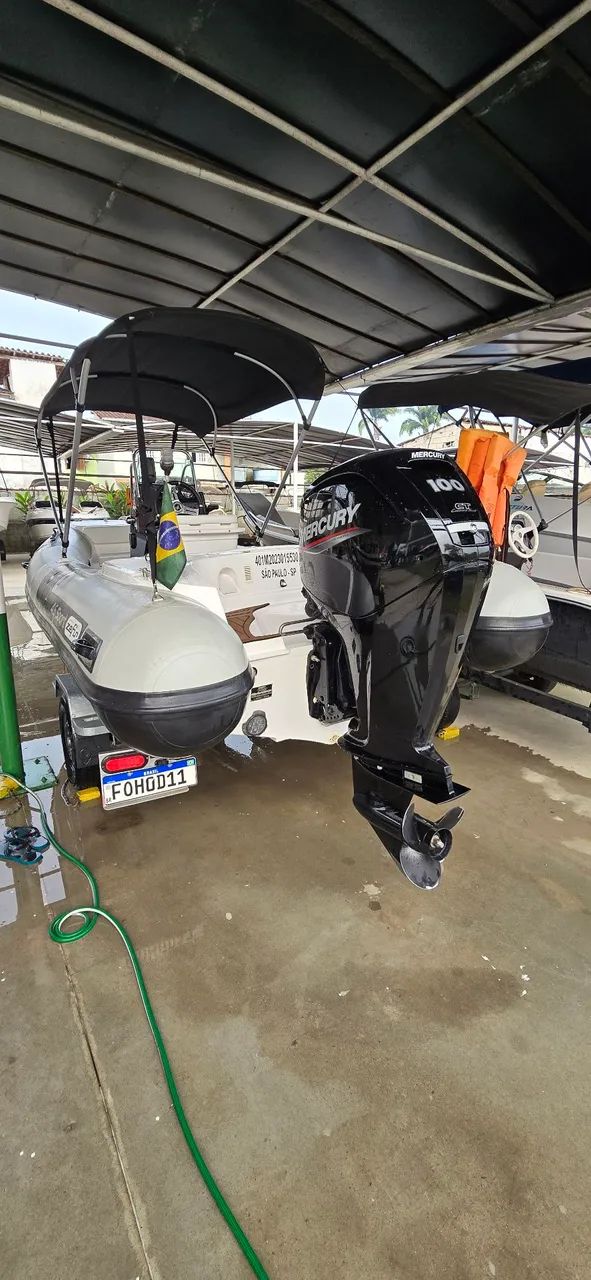 Bote Zefir Sport 460 + Mercury 100hp 2023 - Foto 3