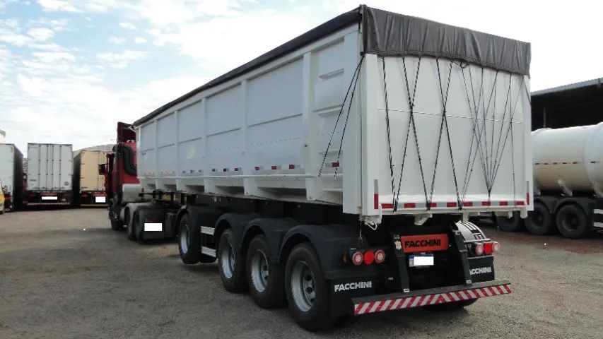 CARRETA CAÇAMBA 4 EIXO FACCHINI 52 M3 2020 - Foto 3