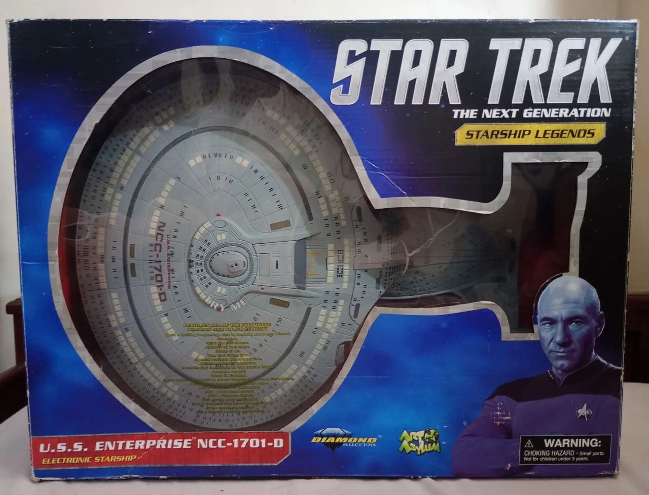 Nave STAR TREK U.S.S. Enterprise NCC-1701-D - Hobbies e coleções
