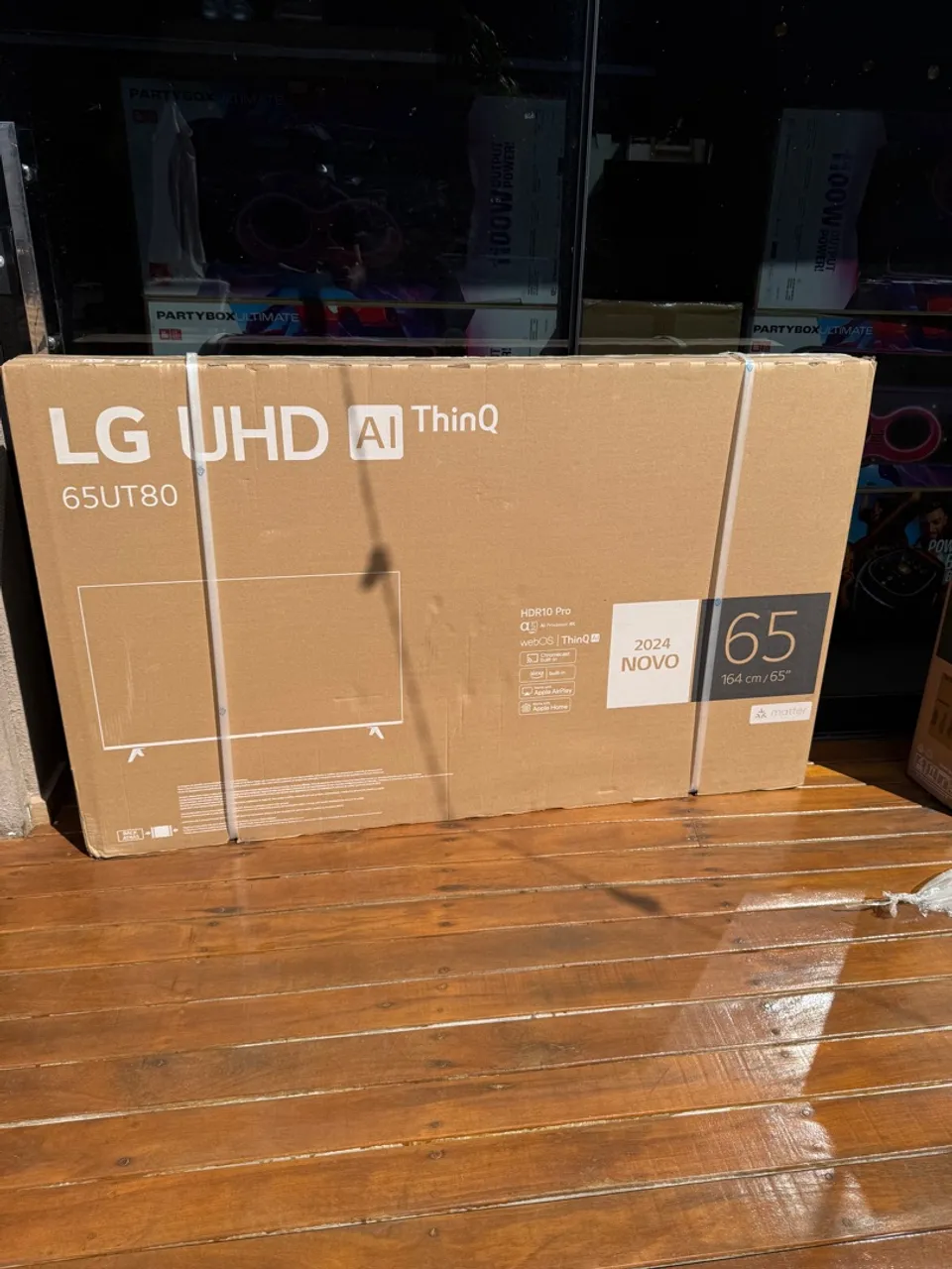 TV LG 65 lacrada