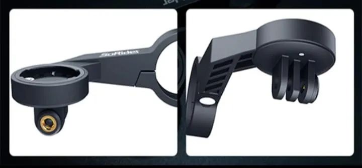Suporte GPS com de suporte de lanterna ou gopro - Foto 2