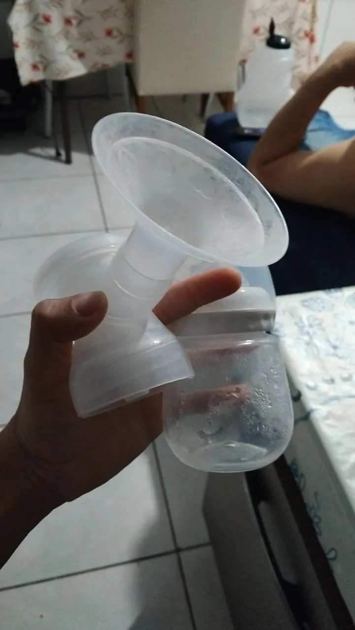 Extrator de leite manual - Perfeito para amamentação!