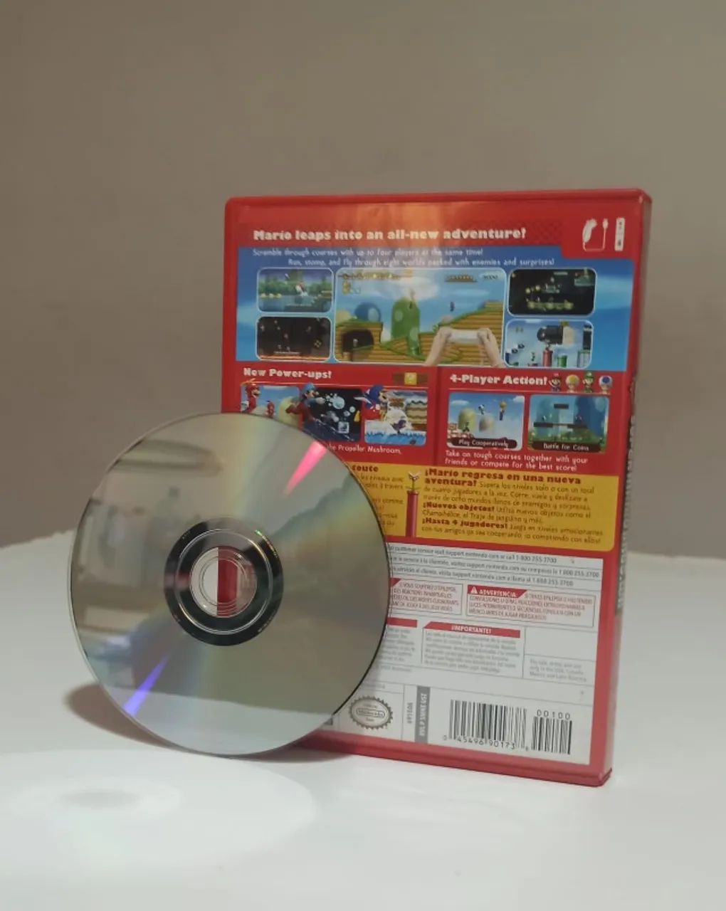 Jogo New Super Mario Bros.Wii em ótimo estado, aceito cartão - Foto 2