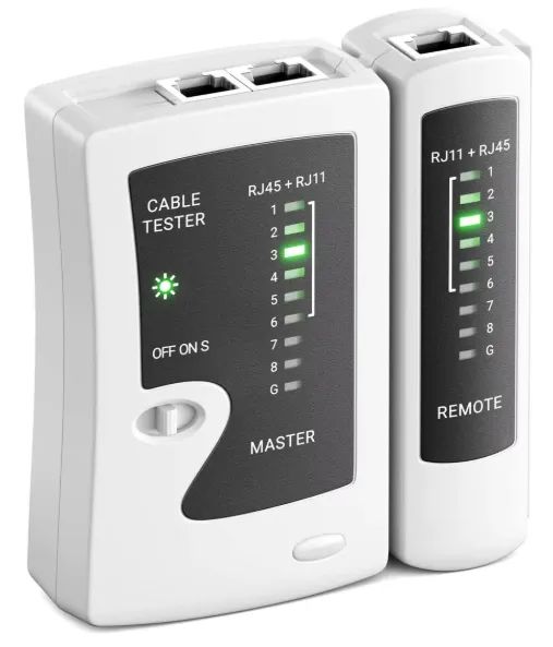 Testador de Cabo de Rede e Telefonia Bomvink BOM-6802 - Foto 3