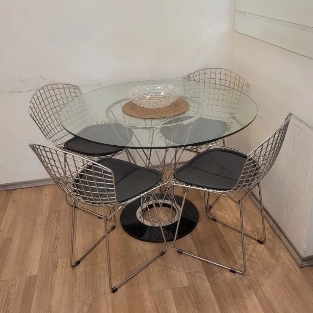 Sala de Jantar redonda 4 lugares