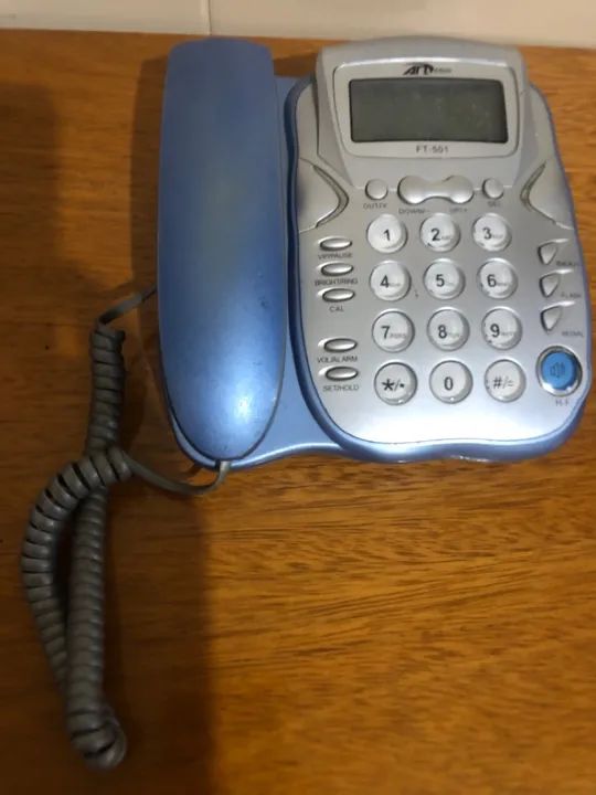 Telefone Fixo com Display Digital64962663474819121