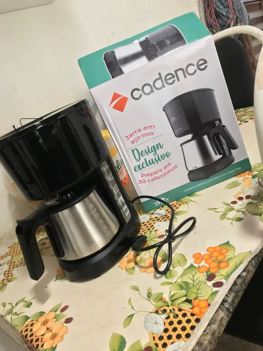 Cafeteira Elétrica Cadence 30 Cafezinhos