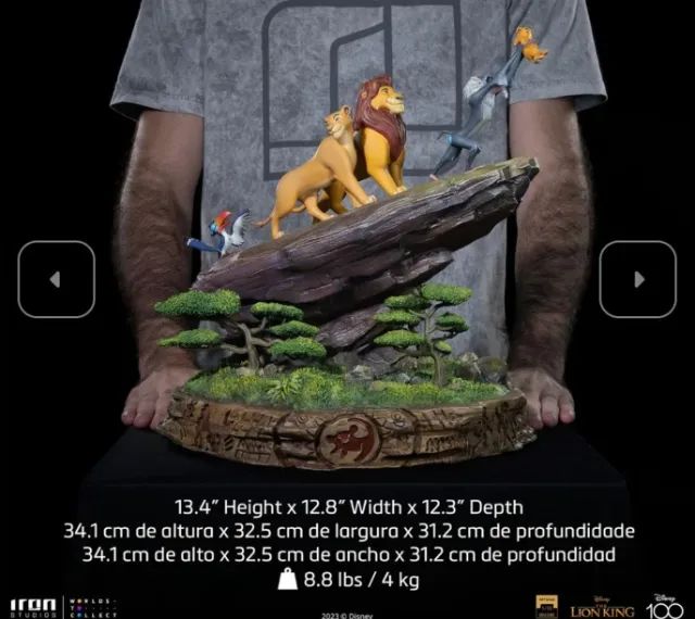 Iron Studios 1/10 The Lion King Deluxe - Foto 2