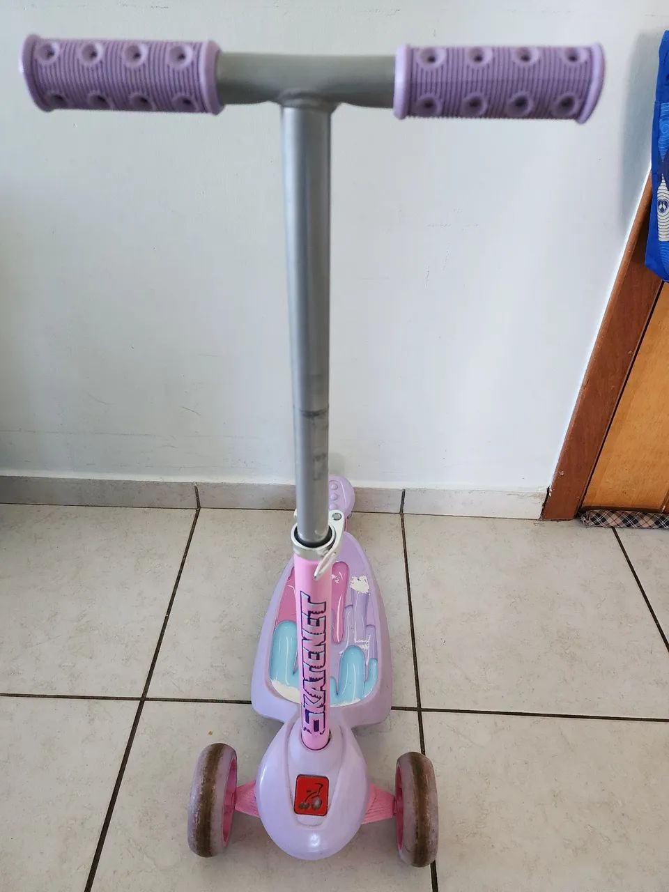 Patinete Infantil Skater - Rosa Bandeirante