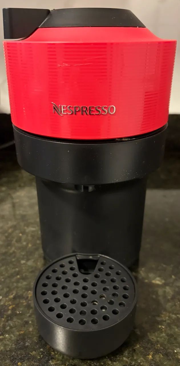 cafeteira vertuo nespresso vermelha 110v