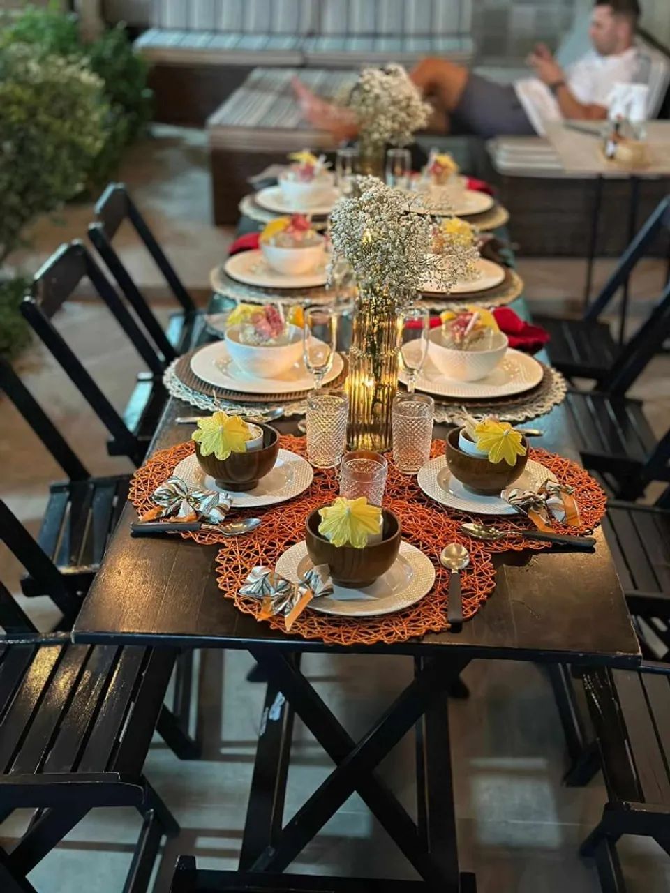 MESA BISTRÔ E DE MADEIRA PARA LOCAÇÃO  - Foto 5