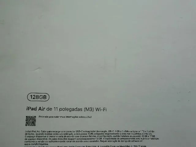 iPad Air M3 - Garantia Apple de 9 meses - Praticamente zero - Foto 5