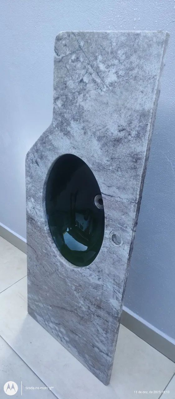 Pia de mármore para banheiro 