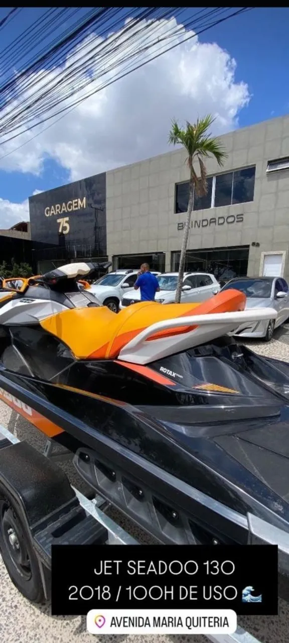 Vendo jet-ski 130 -2018 seadoo com 100hs de uso