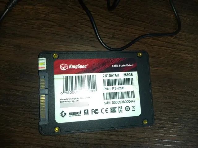 Ssd 256gb Sata 3 Kingspec + Cabo Sata de dados ( Voce ganhará um Brinde ) - Foto 3